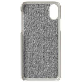 Pilkas telefono dėklas Krusell Tanum iPhone X/XS
