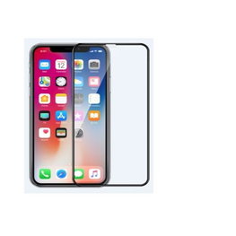 Juodas grūdinto stiklo apsauginis stiklas iPhone 11 Pro ekranui
