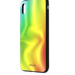 Apsauginis dėklas su stiklo nugarėle iPhone XS Max, Silk