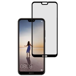 3D grūdinto stiklo ekrano apsauga Huawei P20 Lite, juoda
