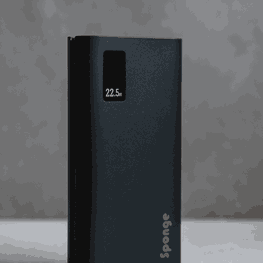 Sponge Energy 20000 mAh juodas greito įkrovimo išorinis akumuliatorius