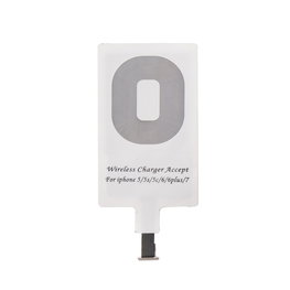 Belaidis LED lempos įkroviklio imtuvas iPhone telefonams