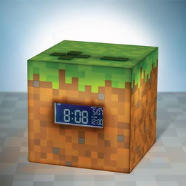 Minecraft žadintuvas su nuotaikos lemputėle