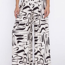 Moteriškos kelnės Nife, rayon ir nylon