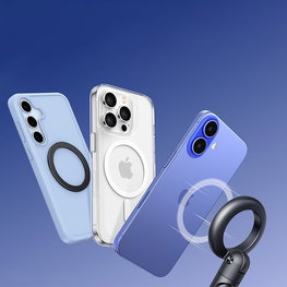 Ugreen MagSafe suderinamas automobilinis telefono laikiklis ventiliacijos angai, juodas