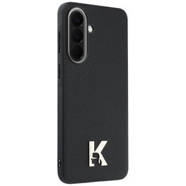 Karl Lagerfeld Karl Head Logo dėklas Samsung Galaxy A57 5G telefonui, juodas