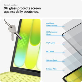 Apsauginis stiklas Spigen Glas.tR Slim FC MacBook Neo 13 (2026), juodas