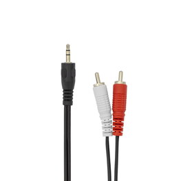 Sbox 3,5 mm–2 RCA kabelis, 2 m