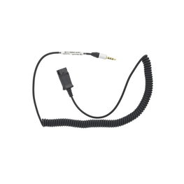 Tellur QD į Jack 3,5 mm 4 polių adapterio kabelis, 2,95 m, juodas