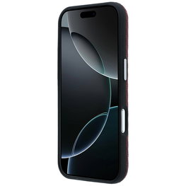 Mercedes dėklas su MagSafe iPhone 17 Pro, raudonas