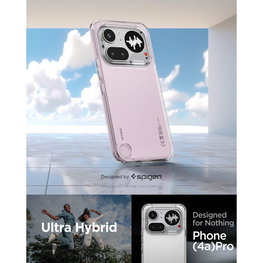 Permatomas dėklas Nothing Phone 4A Pro Spigen Ultra Hybrid