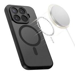 Telefono dėklas Xiaomi 17T Tech-Protect Magmat MagSafe, matinis juodas