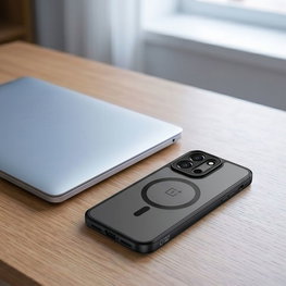 Telefono dėklas OnePlus Nord 6 Tech-Protect Magmat MagSafe, matinis juodas