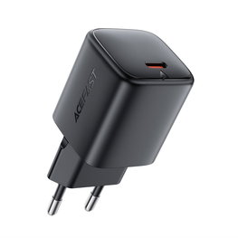 Acefast A119 GaN PD 45 W USB-C sieninis įkroviklis, juodas