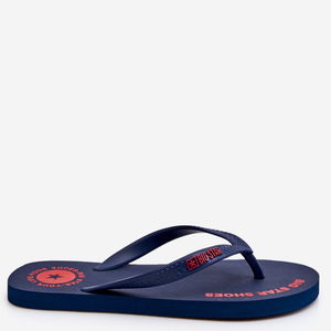 Vyriški šlepetės Big Star Tamsiai mėlynos