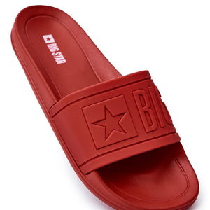 Klasikinės vyriškos šlepetės Big Star raudonos