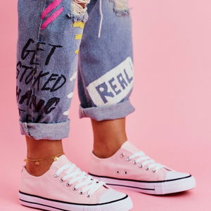 Moteriški klasikiniai sportbačiai Rožiniai Omerta