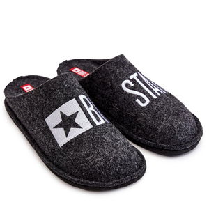 Klasikinės vyriškos šlepetės Big Star Juodos