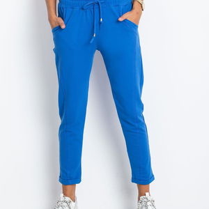 Sportinės kelnės tamsiai mėlynos