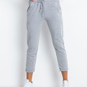 Sportinės kelnės-pilkos