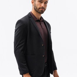 Vyriškas elegantiškas švarkas juodas