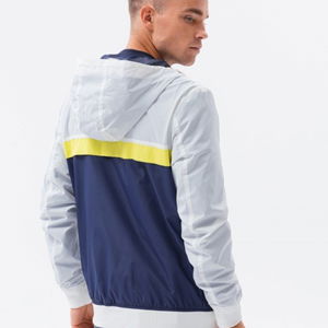 Vyriška vidutinio sezono striukė - tamsiai mėlyna