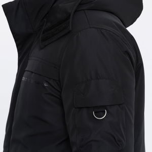 Vyriška žieminė striukė - juoda