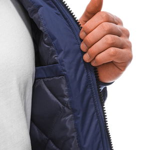 Vyriška vidutinio sezono striukė - tamsiai mėlyna